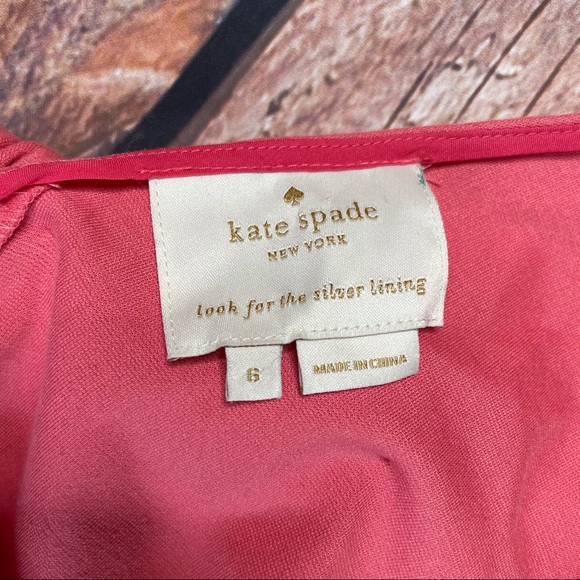 Kate Spade Fit and Flare Bow Sleeveless Dress - Picture 3 of 11